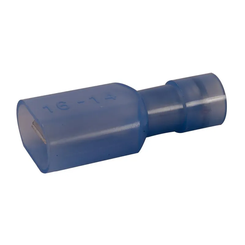 Diversitech 6234 Fully Insulated Slip-On Solderless Terminal 16 to 14 AWG Conductor 1/4 in Tab