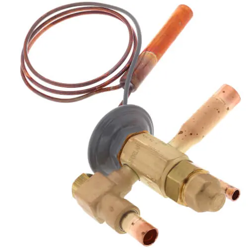Sporlan 109185 SBFJE-A-ZP 3/8 x 1/2 ODF Thermal Expansion Valve w/ 30 Capillary 1/2 to 1 Ton
