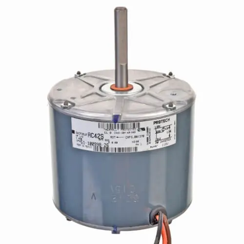Rheem 51-100998-26 Condenser Motor 1/3 hp 460/1/60 825 rpm 1 speed