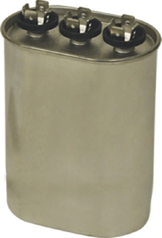 MARS 12275 Capacitor 55/5 MFD 440V Oval Run Dual Section