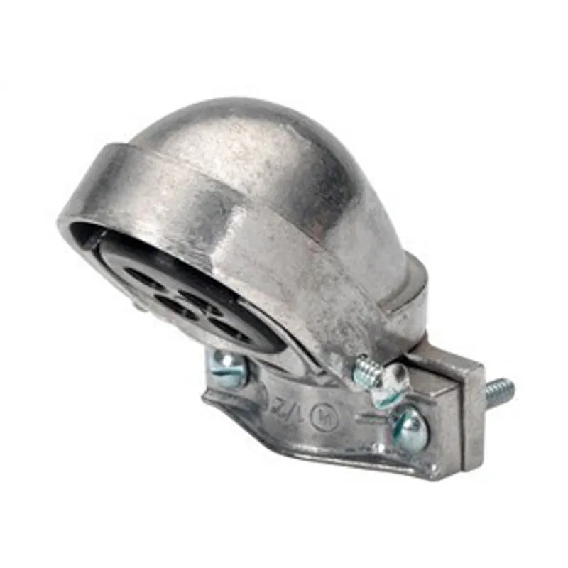 Bridgeport 1259 Entrance Cap, Clamp-On, Aluminum, Size 3-1/2 Inch