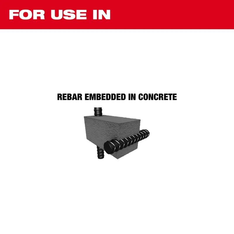 Milwaukee 48-20-6708 SDS-Plus 1/2 X 18 Rebar Cutter