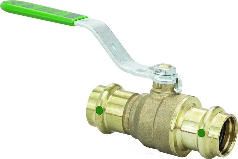 Viega 79933 ProPress 1 in. Bronze Full Port Press Ball Valve