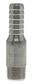 Boshart MASS-150 1-1/2 MPT x Insert Stainless Steel Swaged Adapter