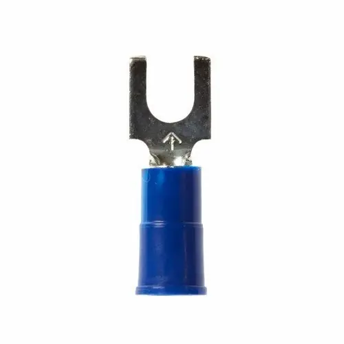 3M BFV14-8Q Block Insulated Fork Terminal, 16 to 14 AWG Conductor