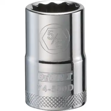DeWalt DWMT74590OSP 3/8 in Drive Polished Chrome Standard Socket