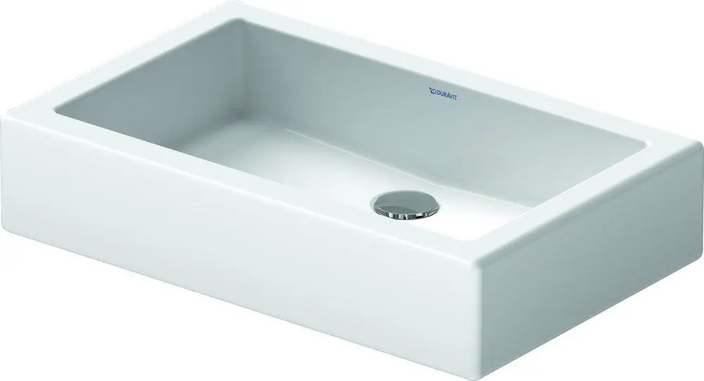 Duravit 0455600000 Vero 23-5/8 x 15 in. Rectangular Dual Mount Bathroom Sink