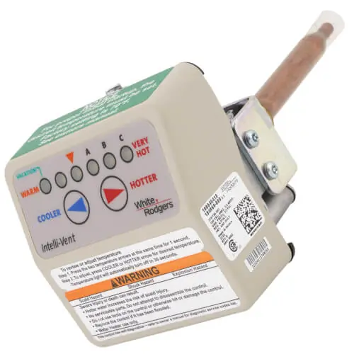 AO Smith 100110774 White Rodgers Intellivent Thermostat Gas Control for Natural Gas 1.25 Shank 9005962005