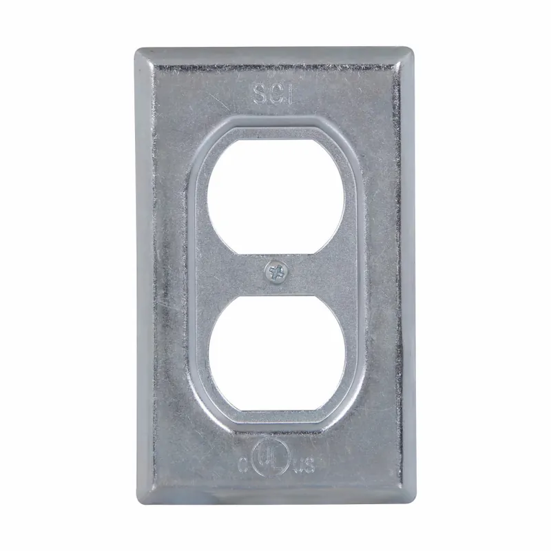 Crouse-Hinds RCS1 Duplex Receptacle Cover Steel