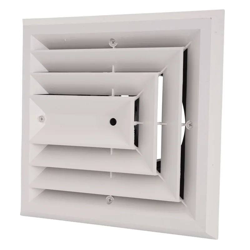 AirTec 81913 MV3 Ceiling Diffuser w/ 3-Way Grille (8 x 8)