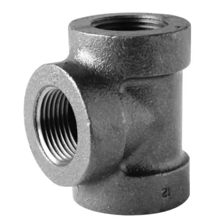 Ward 1.B300T Straight Pipe Tee 1 in FNPT 300 lb