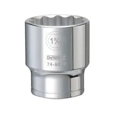 DeWalt DWMT74606OSP 3/4 in Drive Polished Chrome Standard Socket