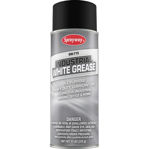 Sprayway SW715 Industrial White Grease Lubricant