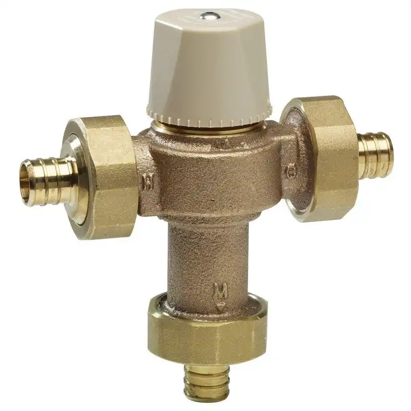 Watts 0559114 Series LFMMV 1/2 in PEX Thermostat Mixing Valve