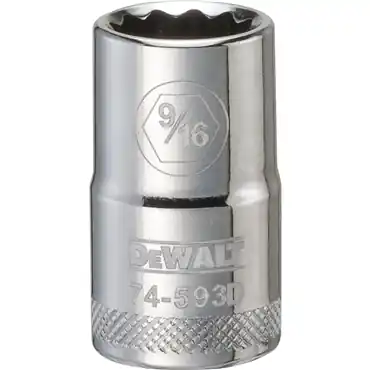 DeWalt DWMT74593OSP 1/2 in Drive Polished Chrome Standard Socket