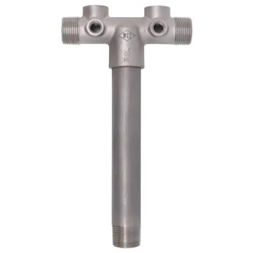 Boshart 07ST-25-2 1 x 10 Stainless Steel O-Ring Solid Tank Tee