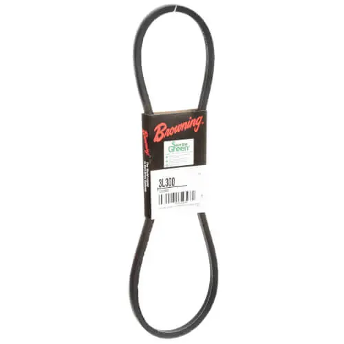 Browning 3L300 3L V-Belts - 3L Section, 1 Band, 30.0000 in Outside Length, Wrapped Construction