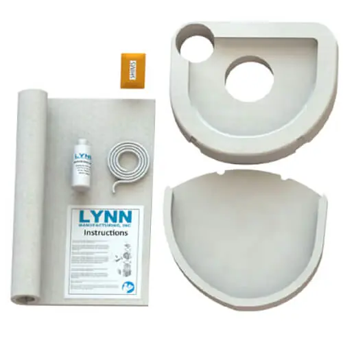 Lynn 1087 Replacement Combustion Chamber Kit for Slant/Fin Liberty 430018 430029