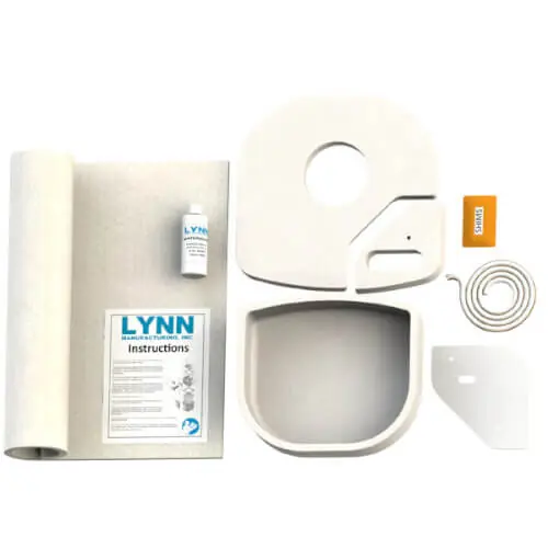 Lynn 1153 Replacement Combustion Chamber Kit for Smith Series 8 With Swing Door