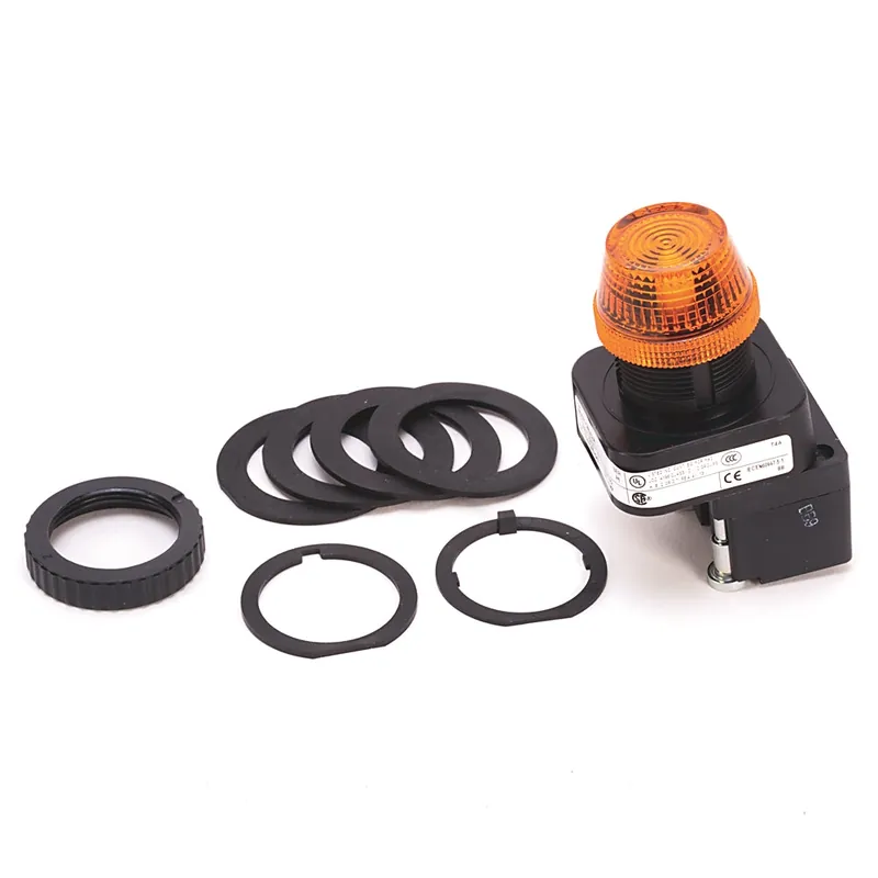 Rockwell Automation 800H-QRH2A Pilot Light 30.5 mm Type 4/4X/13 LED Amber 12-130V AC/DC