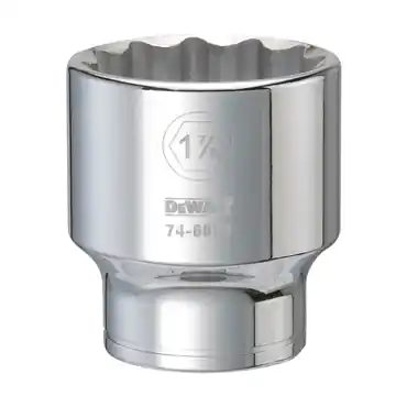DeWalt DWMT74605OSP 3/4 In Drive Polished Chrome Standard Socket