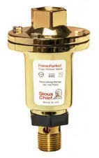 Tomahawk 695-01 1/2 FPT x MPT 30 to 150 PSI Brass Plated Automatic Trap Primer Valve