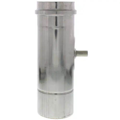 Z-FLEX 2SVEDWCF03 Z-Vent (Single Wall, AL29-4C Special Gas Vent) Horizontal Drain Pipe 3 Diameter