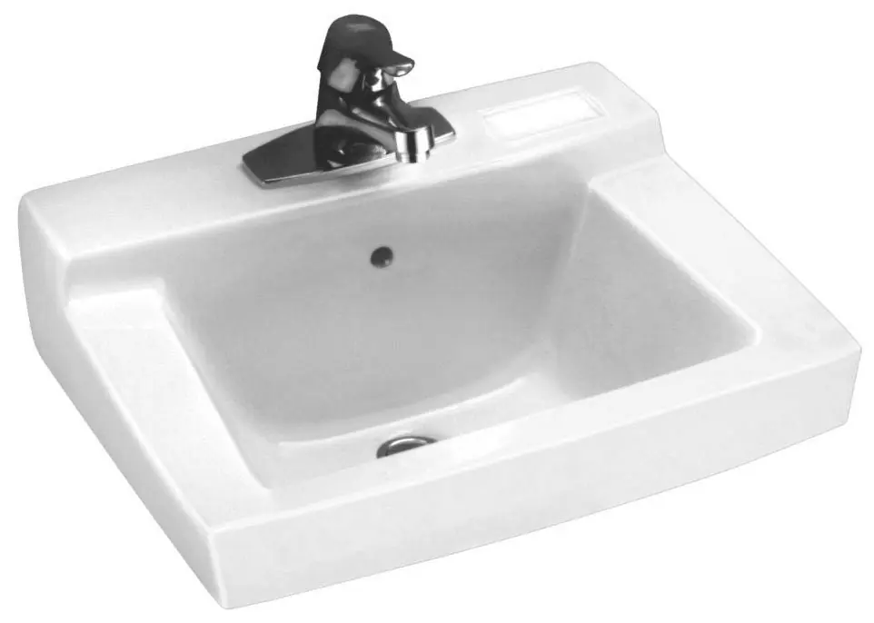 American Standard 321075.02 Declyn Wall-Hung Sink 4-Inch Centerset