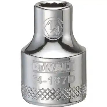 DeWalt DWMT74187OSP 3/8 in Drive Polished Chrome Standard Socket