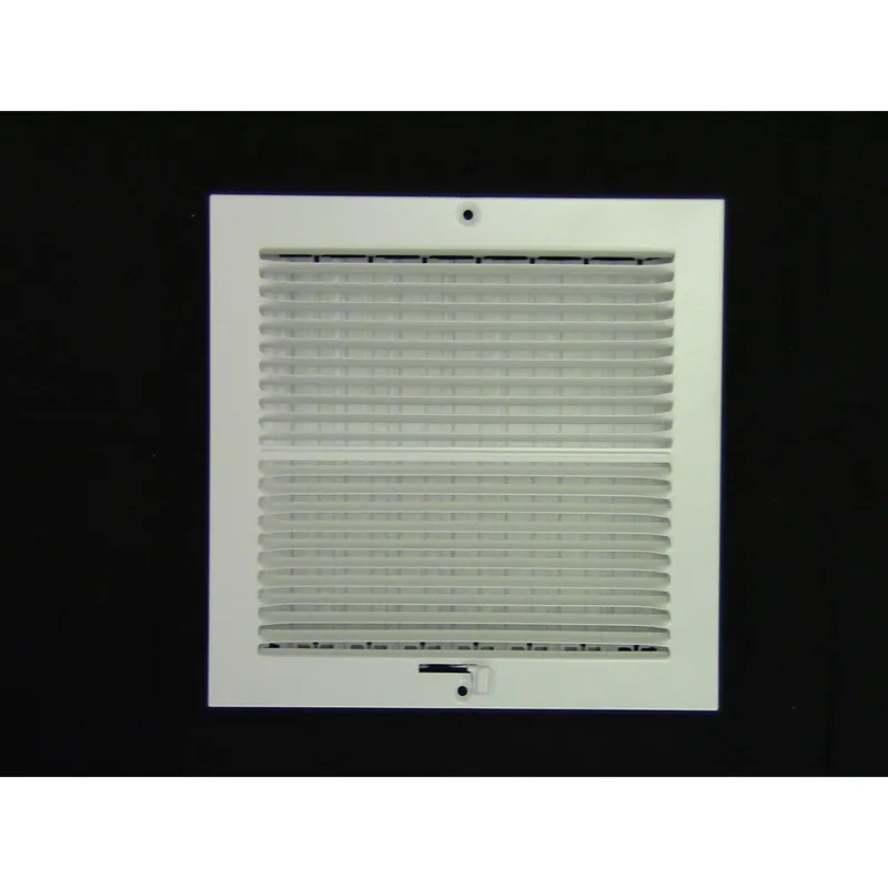 Metal-Fab MF3SCR126W2 1/3 Space Sidewall Ceiling Register 12 x 6