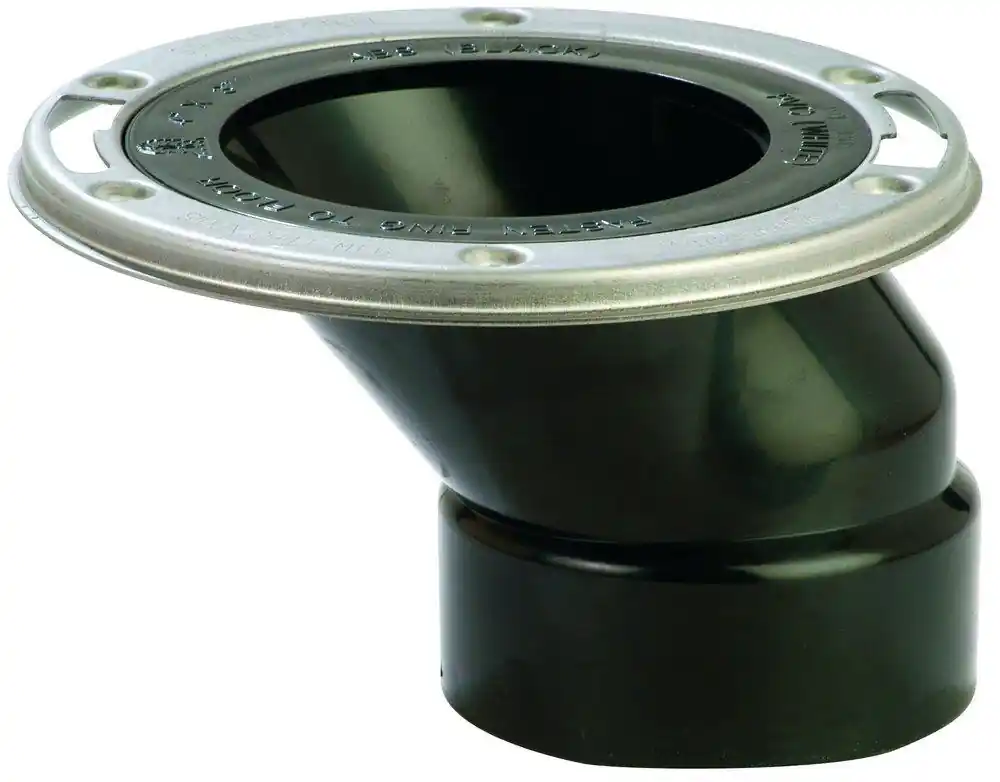 Sioux Chief 889-AOM FullFlush 3 in. Plastic ABS Closet Flange with Test Cap