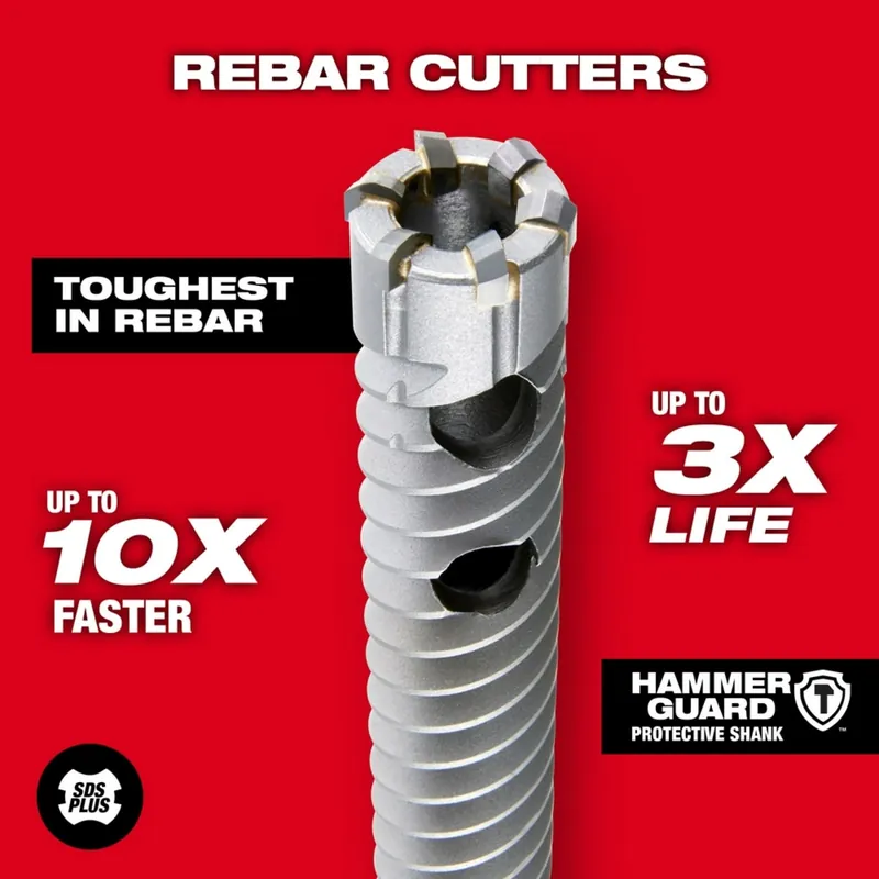 Milwaukee 48-20-6721 SDS Plus Rebar Cutter 3/4 X 12
