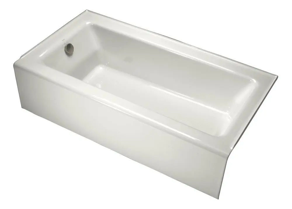 KOHLER 875-0 Bellwether 60 in. x 32 in. Soaker Alcove Bathtub with Left Drain