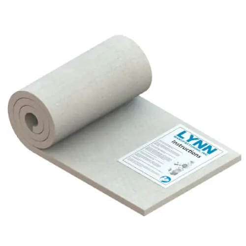 Lynn Manufacturing 9450 Kaowool 2300F Ceramic Fiber Blanket 56 x 14 x 3/4