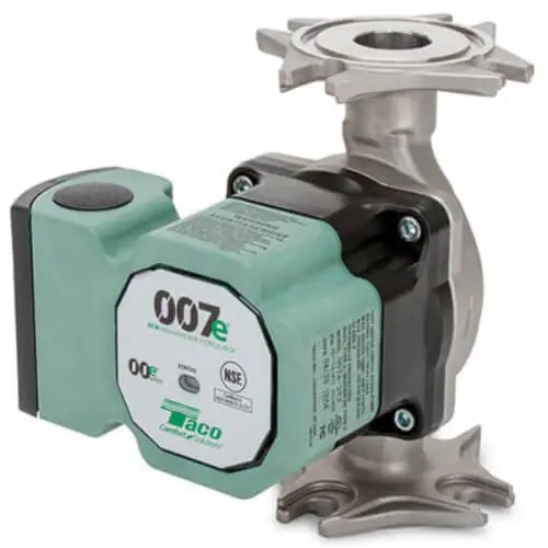 Taco 007E-SF4 007e ECM High-Efficiency Stainless Steel Circulator w/ IFC, Universal Flange (120v, 60Hz, 1 PH)
