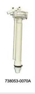AS AMERICA INC 738053-0070A WATER CONTROL VLV 738053-0070A W/SHTH 8-3/8 CRIT LVL-9 FL RD
