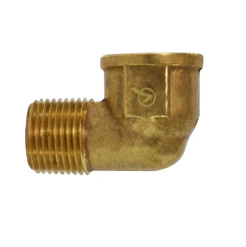Midland Metal 28166LF St Ell 1/4 BRS 1200# Thrd Lead Free