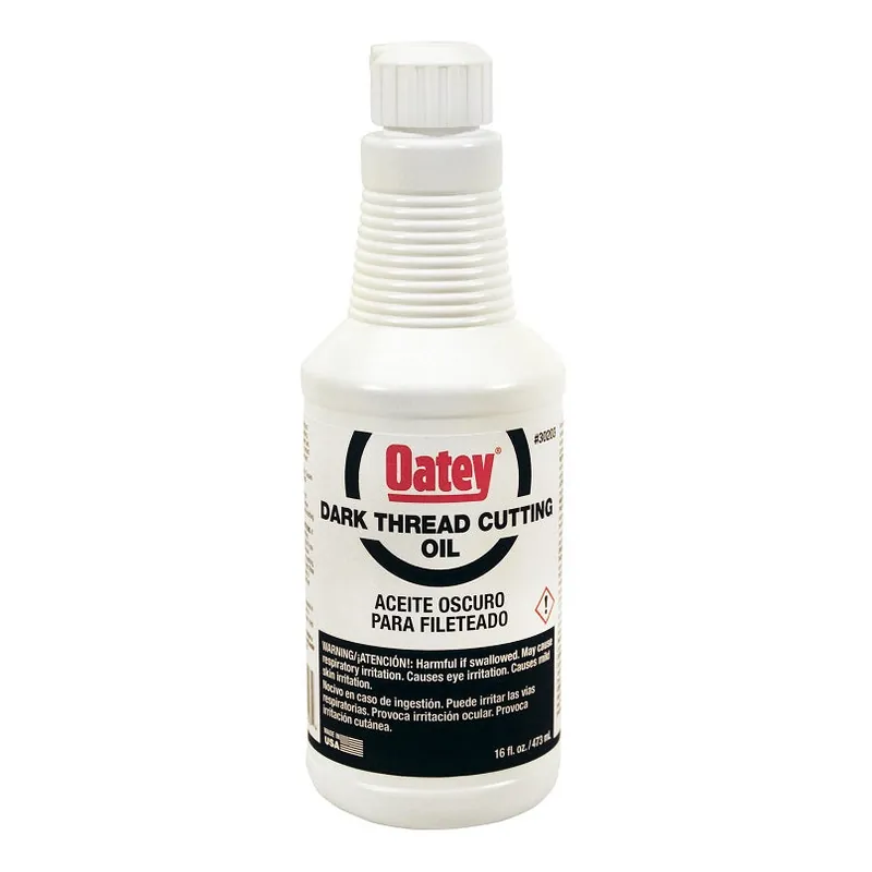 Oatey 30203 Oil 16 Oz Cutting Dark - 30203 F/Machine Threading - 1 Pt.