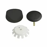 Chicago Faucets 151.550.16.1 Trim Kit Plastic Matte Black