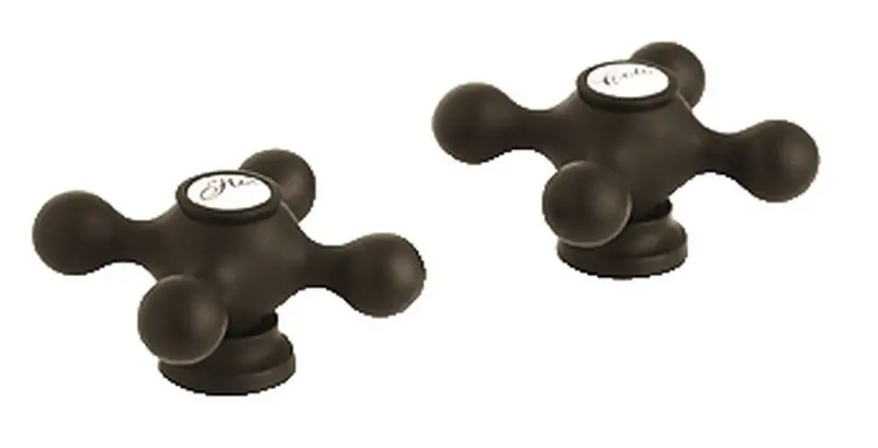 LIXIL 18731ZB0 HANDLE KIT 18731ZB0 ORB CRSS 2-HDL KIT FITS SEBRY FCTS ONLY