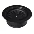 Native Trails DR340-MB Strainer 3-1/2 basket matte black with disposer trim