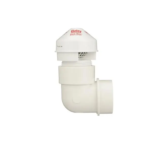 Oatey 39250 Vent 1.5-2 AAV 6 DFU 39250 W/S40 PVC 90 Degree Adapter