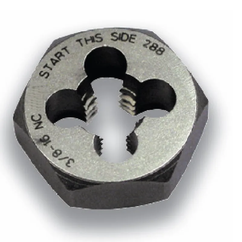 Norsemann Drill & Tool 86320 DIE 1-8 HEX CARBON STL 405