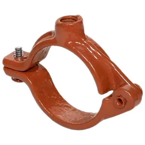 Anvil 560018970 Split-Ring Hanger: Epoxy Coated Iron, For 1/2 in Pipe, 180 lb Load Capacity