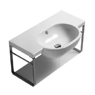 Ceramica Catalano 5ST120N Frame 5ST120N00 Chrm Wall Hung