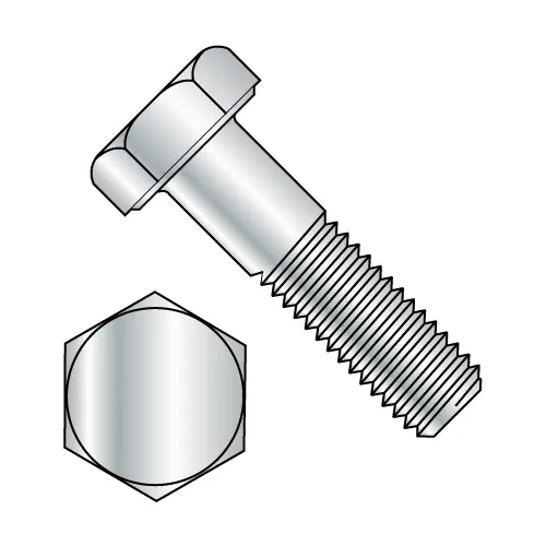 Hodell-Natco 87C400HCS2Z Screw 7/8-9X4 Hex HD Gr2A Zinc Plated
