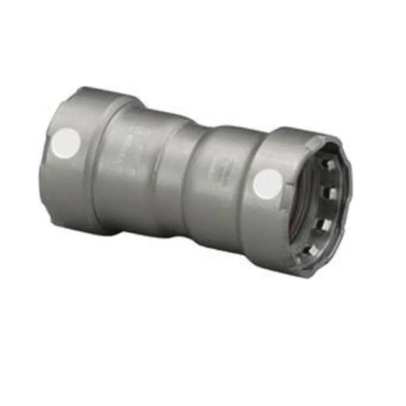 Viega 84215 Megapress Model 5915 Coupling 1/2 In Nominal Press End Style Carbon Steel