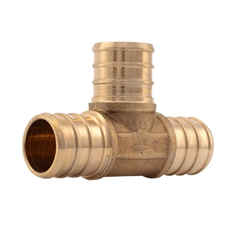 Reliance Worldwide Corp UC370LFA Tee 3/4 BRS PEX BARBXBARBXBARB Lead Free