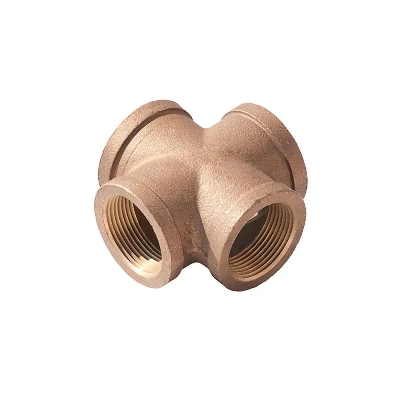 Merit Brass 110-02 Cross 1/8 Brass Thread