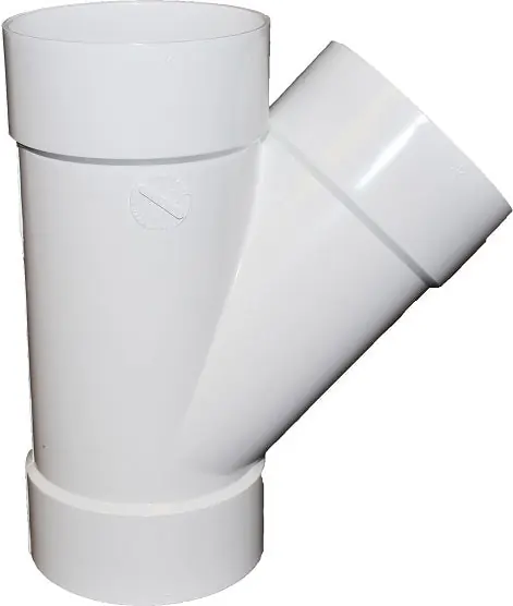 Oldcastle V-904 WYE 4 PVC SWR & DRN HXHXH ASTM V-904 ASTM D-2729 & D-3034